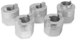 Ellient Tools AT4046 lengéscsillapító anya nútoskulcs készlet, 5 darabos (VW, Audi, Mercedes, stb. ) (AT4046) - dwdszerszam