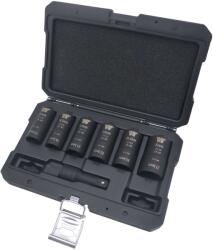 Welzh Werkzeug 3110-WW 1/2"-os kerékanya gépi dugókulcs fej készlet, kétvégű, 7 részes (3110-WW) - dwdszerszam