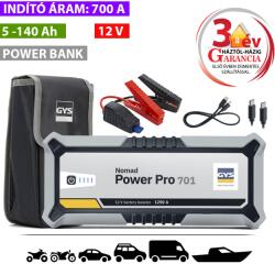 GYS Nomad Power PRO 701 lítium-ion akkumulátoros indító (085855)