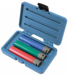 Laser Tools LAS-6866 1/2"-os gépi dugókulcs fej készlet alufelnihez, extra hosszú, 3 részes (LAS-6866) - dwdszerszam