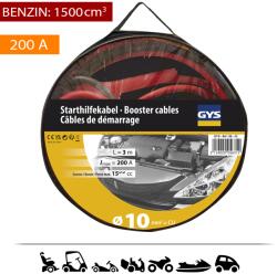 GYS Indítókábel, 200A, 10mm2, 2x3m (056312) - dwdszerszam