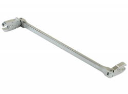 Laser Tools LAS-7381 kétoldali csuklós, extra hosszú, racsnis fékcsőkulcs, 10 x 11 mm (LAS-7381) - dwdszerszam
