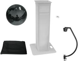  EUROLITE Set Mirror ball 50cm black with Stage Stand variable + Cover black (20000717)