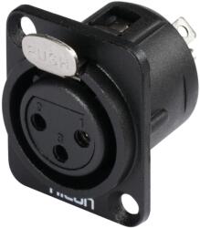 HICON XLR mounting plug 3-pin HI-X3DF-M (30200483)