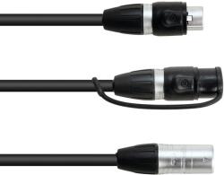 Eurolite Adapter Cable DMX IP XLR 3-pin(m)/2xIP XLR 3-pin(f) (30227869)