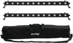  EUROLITE Set 2x LED BAR-12 QCL RGBW + Soft Bag (20000406)