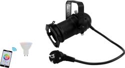 EUROLITE Set PAR-16 Spot bk + LED GU10 RGB/WW/CW WiFi (20000944)
