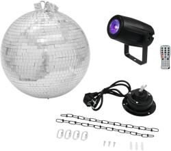  EUROLITE Mirror Ball 30cm with motor + LED PST-5 QCL Spot bk (20000562)