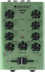 Omnitronic GNOME-202 Mini Mixer green (10006884)