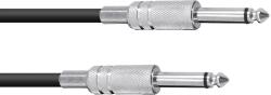 Omnitronic Jack Cable 6.3 mono 3m bk (3021050N)