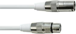 Eurolite DMX Cable XLR 3-pin 5m white (30227944)