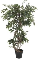  EUROPALMS Ficus Multiple Spiral Trunk, artificial plant, green, 130cm (82806314)