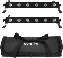 EUROLITE Set 2x LED BAR-6 QCL RGBW + Soft Bag (20000404)
