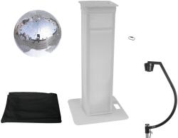  EUROLITE Set Mirror ball 50cm with stage stand variable + Cover black (20000716)