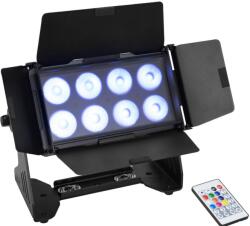  EUROLITE AKKU Multiflood IP 8x10W RGBW Wash CRMX (41606258)