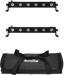 EUROLITE Set 2x LED BAR-6 QCL RGBA + Soft Bag (20000414)