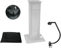  EUROLITE Set Mirror ball 30cm black with stage stand variable + Cover black (20000715)