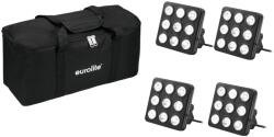  EUROLITE Set 4x LED Party Panel RGB+UV + Soft Bag (20000962)