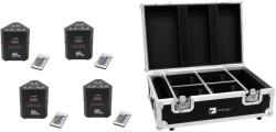 EUROLITE Set 4x AKKU TL-3 TCL QuickDMX + Case with charging function (20000399)