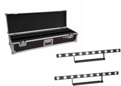  EUROLITE Set 2x LED STP-10 Sunbar 3200K 10x5W Light Bar + Case (20000615)