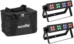  EUROLITE Set 2x LED Silent Bar 16x4W RGB/WW + Soft Bag (20001020)