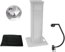  EUROLITE Set Mirror ball 30cm with stage stand variable + Cover black (20000714)