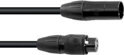 Eurolite DMX cable SEC-1 IP65 3pin 1m bk (30227660)