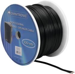 Omnitronic Speaker Cable 2x2.5 100m bk (30300511)