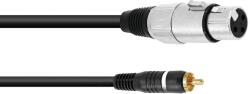 Omnitronic Adapter Cable RCA/XLR(F) 2m bk (30224028)