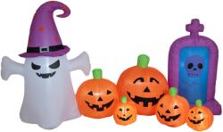 Europalms Halloween Inflatable Figure Ghost with Pumpkin, 244cm (83316154)