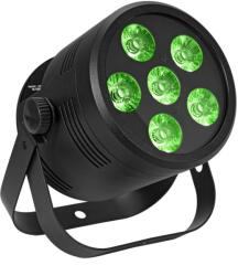  EUROLITE LED Silent Par 6 QCL floor bk (51915340)