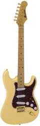 Dimavery ST-203 E-Guitar, vintage white (26211072)