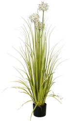  EUROPALMS Allium grass, artificial plant, white, 120 cm (82600169)