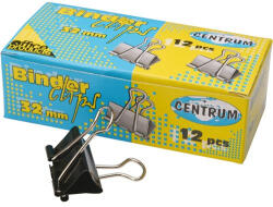 Centrum Iratcsipesz Centrum 32 mm fekete 12 db/doboz (80135/91368)