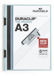 DURABLE Clip-mappa Durable Duraclip A/3 60 lapig kék (221806) - papir-bolt
