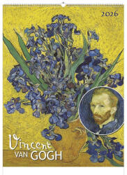 TopTimer Falinaptár TOPTIMER T096 420x560mm álló Vincent Van Gogh 2026 (T9600-03A) - papir-bolt