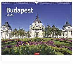 TopTimer Falinaptár TOPTIMER T093 420x310mm fekvő Budapest 2027 (T9300-03F) - papir-bolt