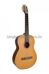  CST44-NTS - 4/4 klasszikus gitár, tömör lucfenyő fedlappal és gravírozott rozettával (J456J)
