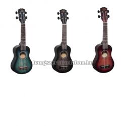 Soundsation MAUI szoprán ukulele tokkal, több színben (U415U)