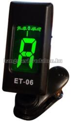  MSA ET-06 digitális csíptetős kromatikus hangoló (ET-06)