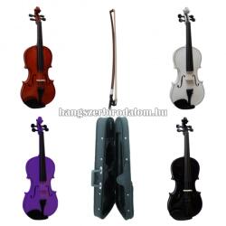 MSA 4/4 méretű akusztikus hegedű szett, több színben (VS-44_)