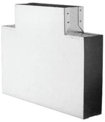 DARCO TÉGLALAP CSATORNA SÍKBELI ELOSZTÓ 90° 200x50 (TRP200x50/90-OC)