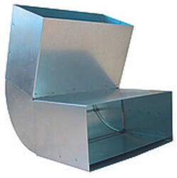 DARCO TÉGLALAP CSATORNA ÁLLÍTHATÓ TÉRBELI KÖNYÖK 45° - 90° (KSSN150x50/45-90-OC)