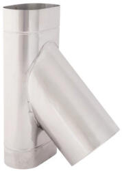 Darco T-BEKÖTŐS OVÁLIS IDOM 120X170MM 45°-OS (TRow120X170/45-CH6)