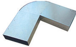 DARCO TÉGLALAP CSATORNA KÖNYÖK ÁLLÍTHATÓ SÍKBELI IDOM 0°-110° (KLN150x50/0-110-OC)