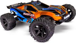 Traxxas RC Autó 4x4 Traxxas Rustler 1: 10 4WD RTR Szín: narancs (TRA67064-61-ORNG)