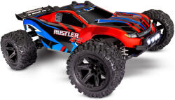Traxxas RC Autó 4x4 Traxxas Rustler 1: 10 4WD RTR Szín: piros (TRA67064-61-RED)