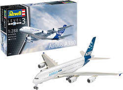 Revell Revell: Műanyag modellkészlet repülőgép 63808 - Airbus A380 (1: 288) (RVL63808)