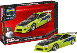 Revell Revell: Műanyag modell Mitsubishi Eclipse 1995 (The Fast and the Furious) 1: 25 (RVL07691)