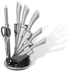 Royalty Line Késkészlet Tartóval Rozsdamentes Acél 8db-os